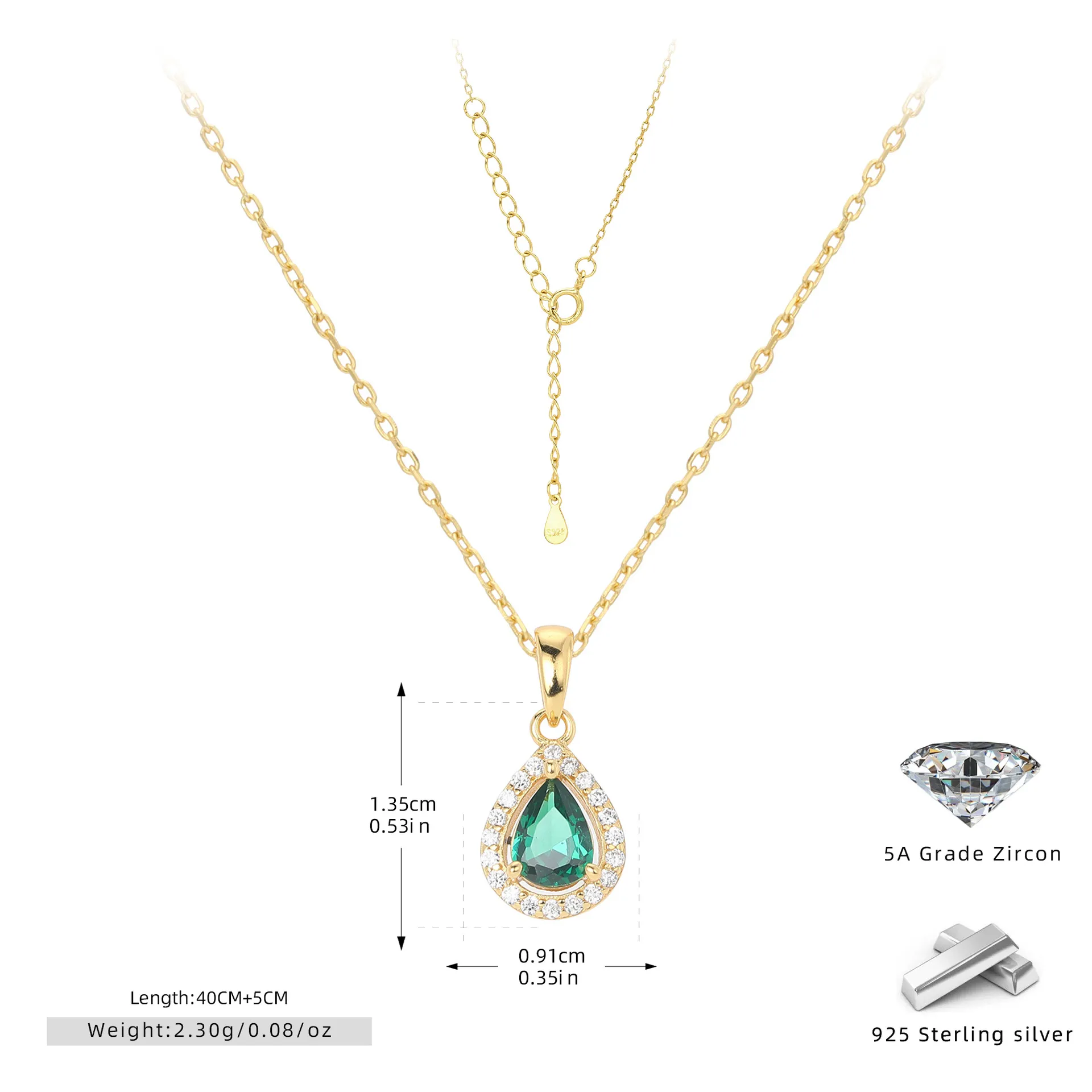 Dazzling Dewdrop wholesale 925 sterling silver - Dazzling Dewdrop