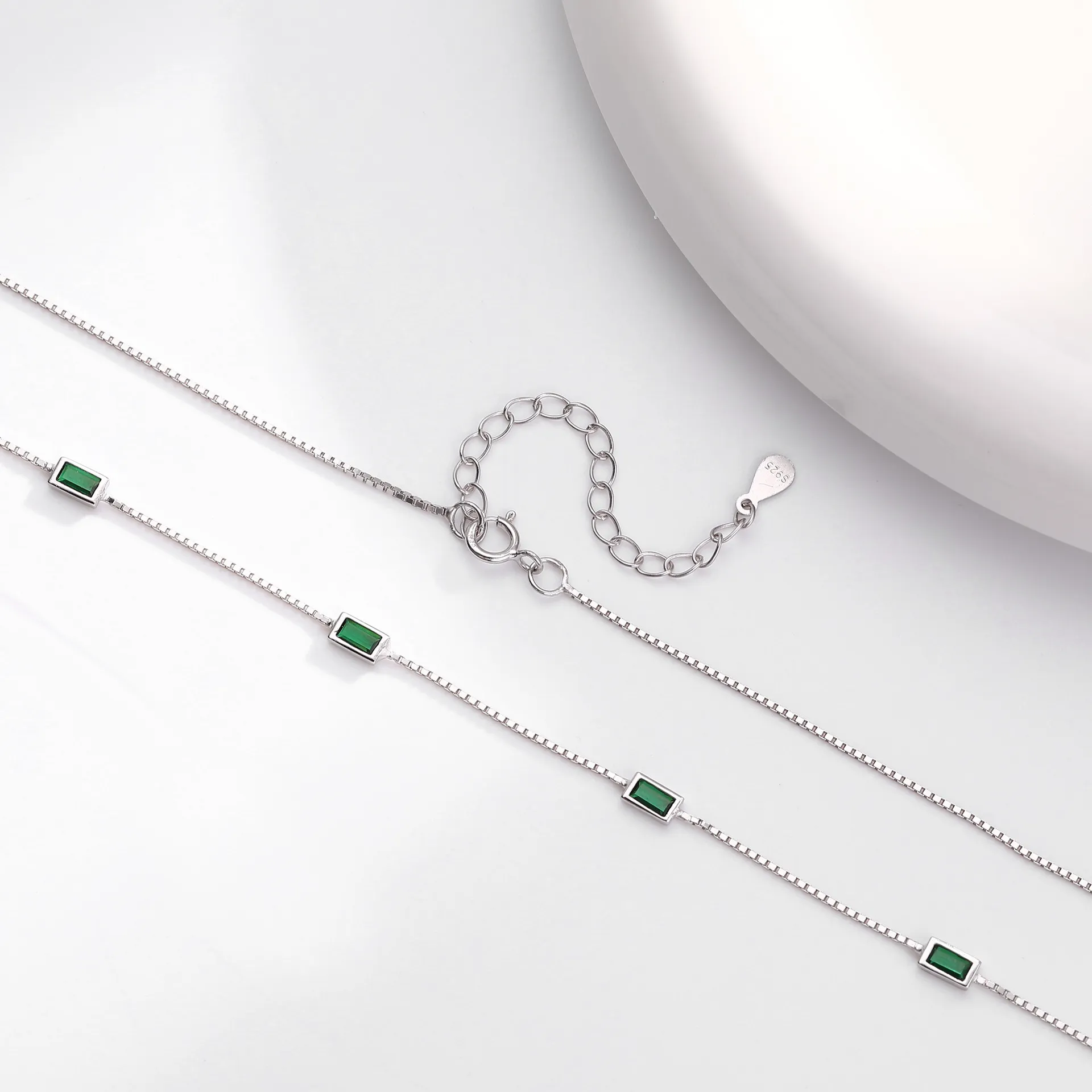 Emerald Interval wholesale 925 sterling silver - Emerald Interval