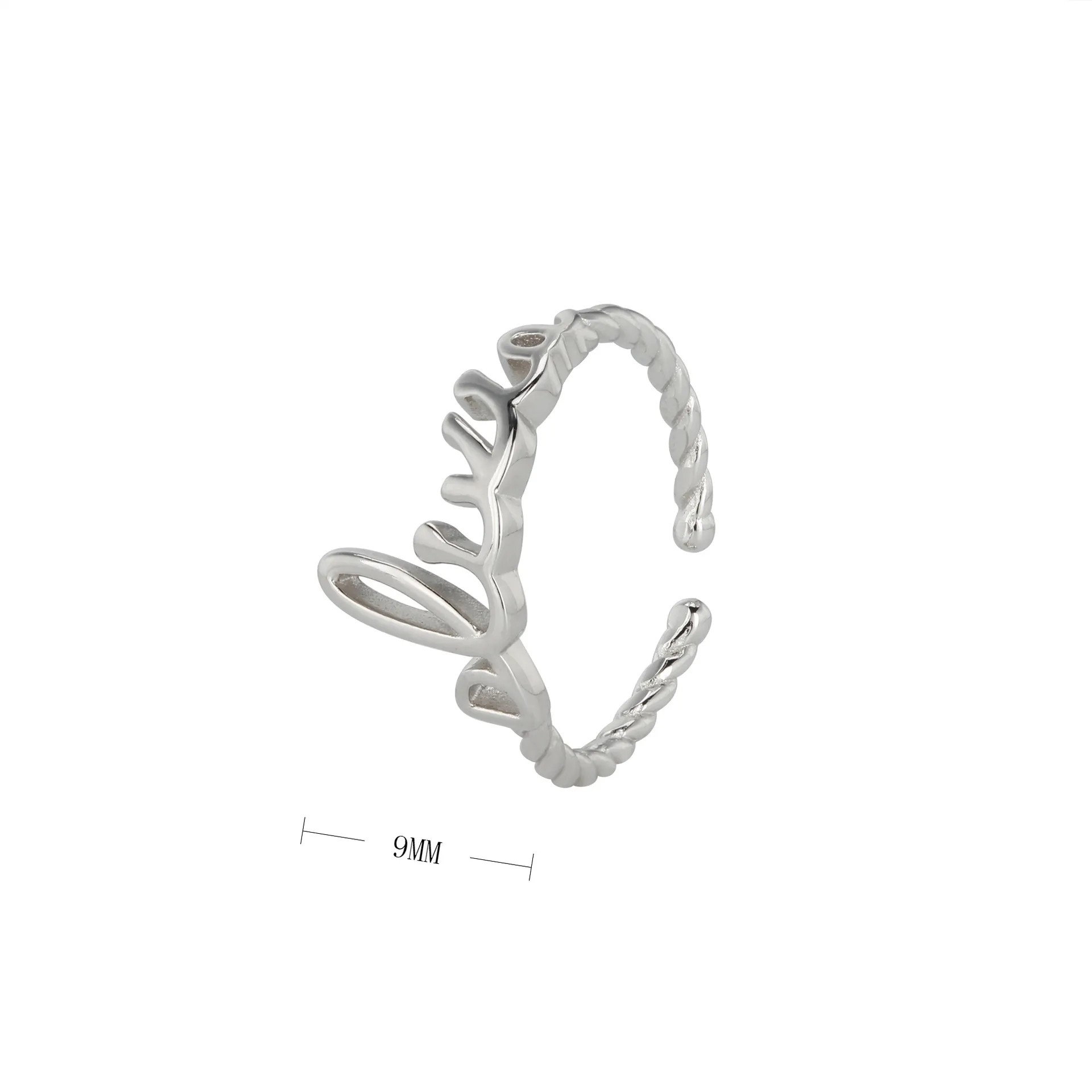Letter ring Wholesale 925 Sterling Silver - letter ring