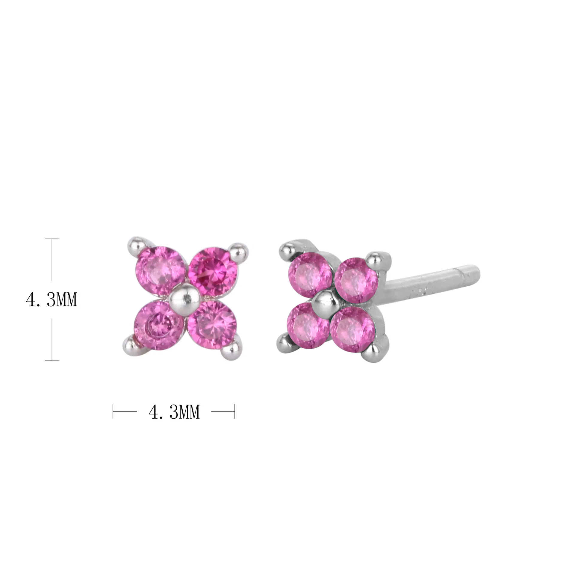 Crystal Clover Wholesale 925 Sterling Silver - Crystal Clover