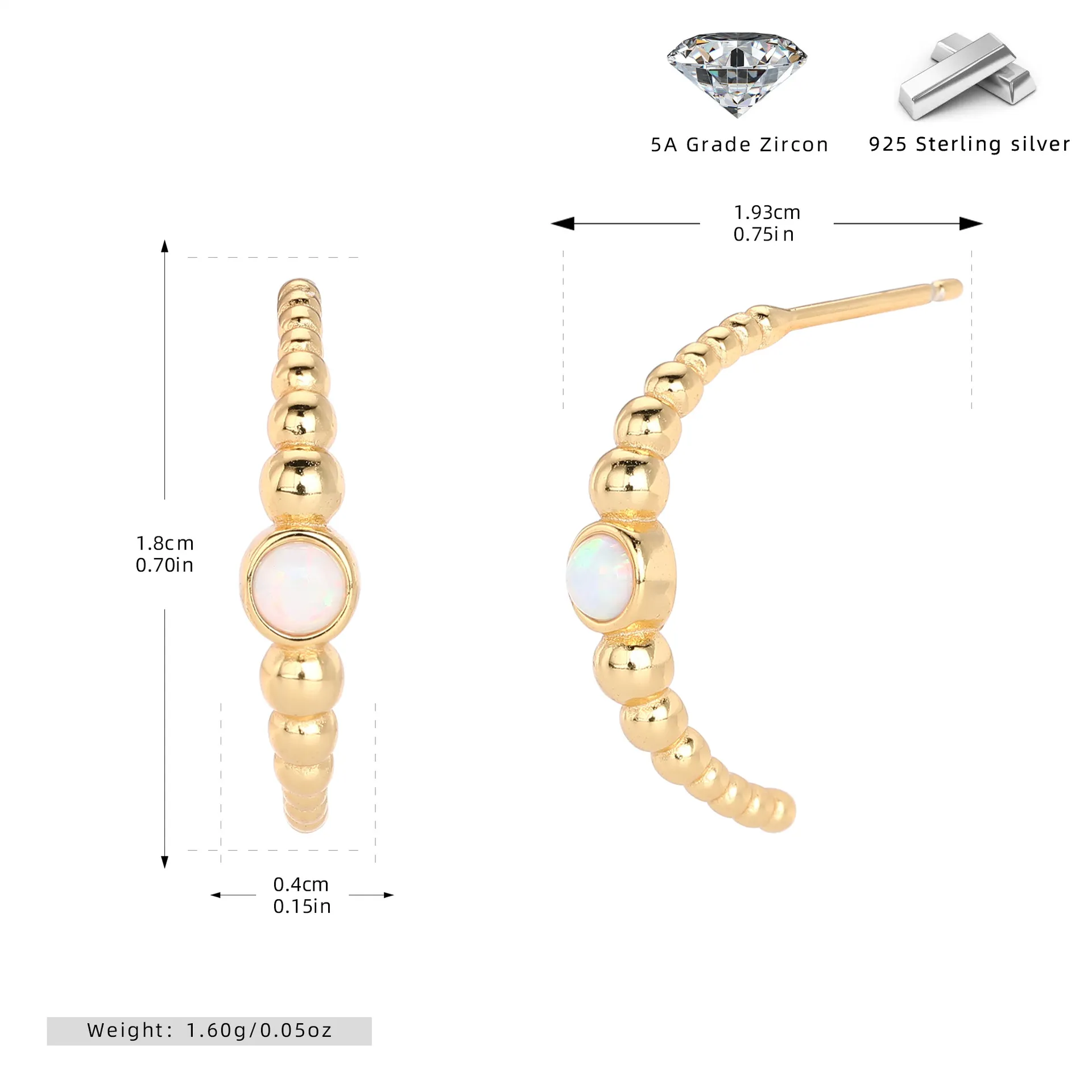 Gilded Arc wholesale 925 sterling silver - Gilded Arc