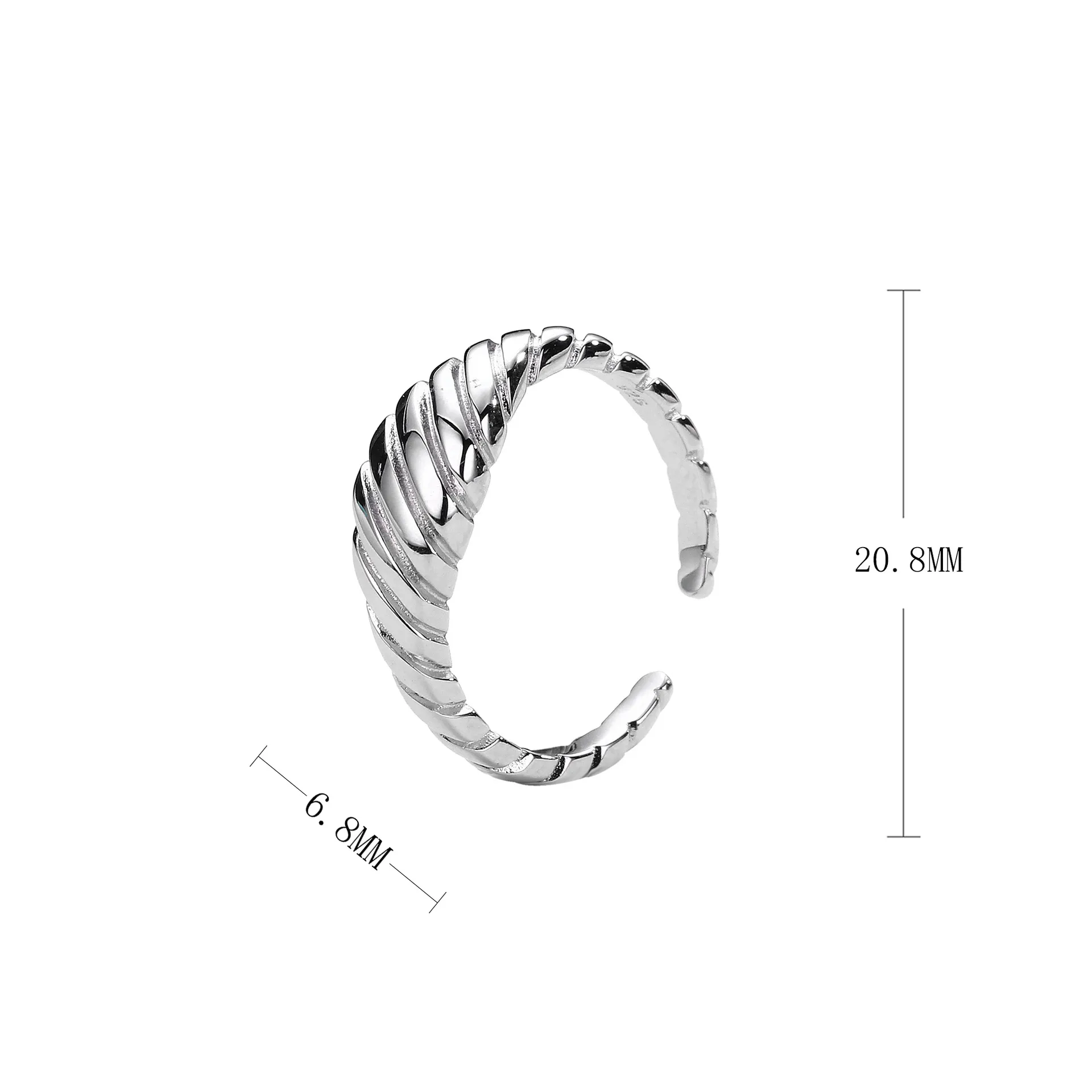 Wholesale 925 Sterling Silver - Helical Grace