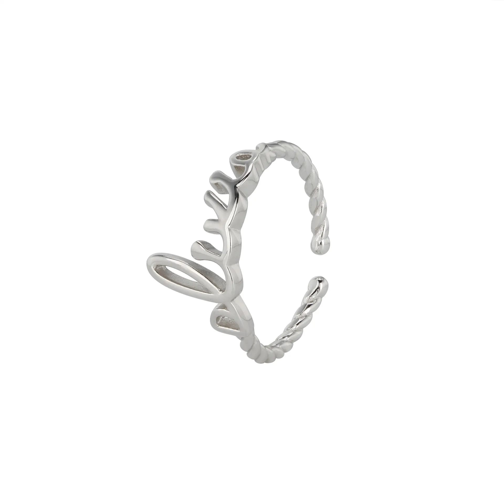 Letter ring Wholesale 925 Sterling Silver - letter ring