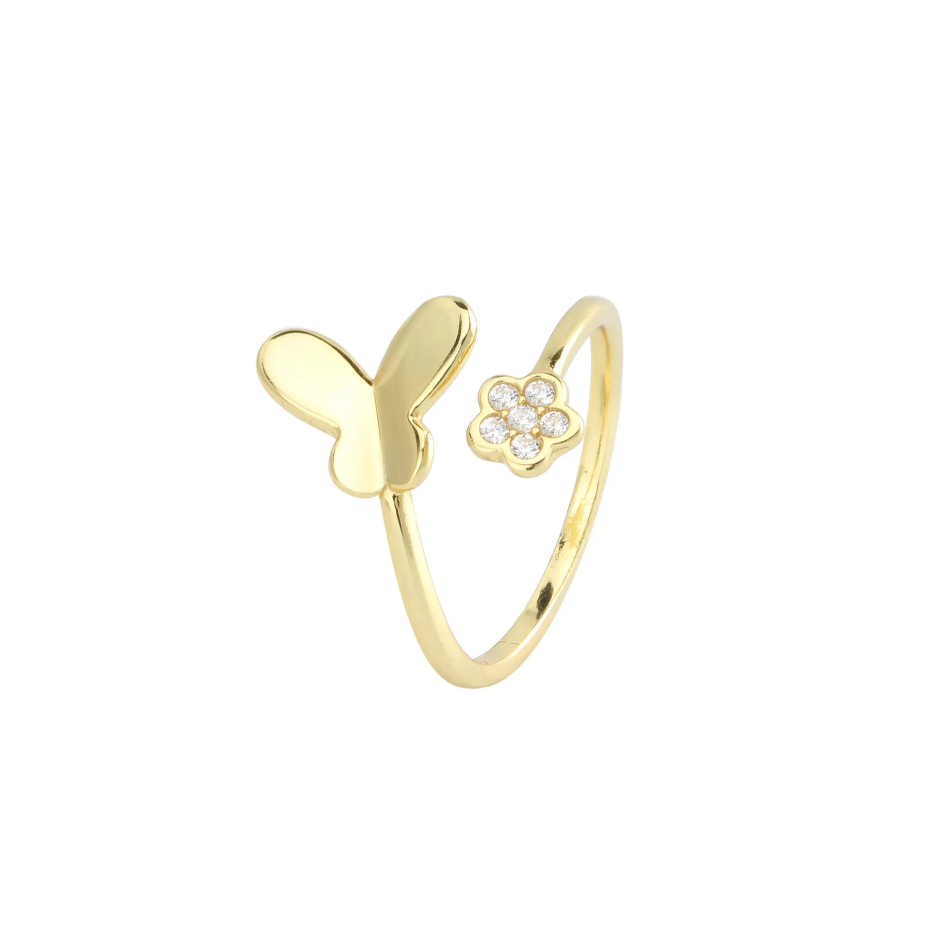 Wholesale 925 Sterling Silver - Butterfly ring