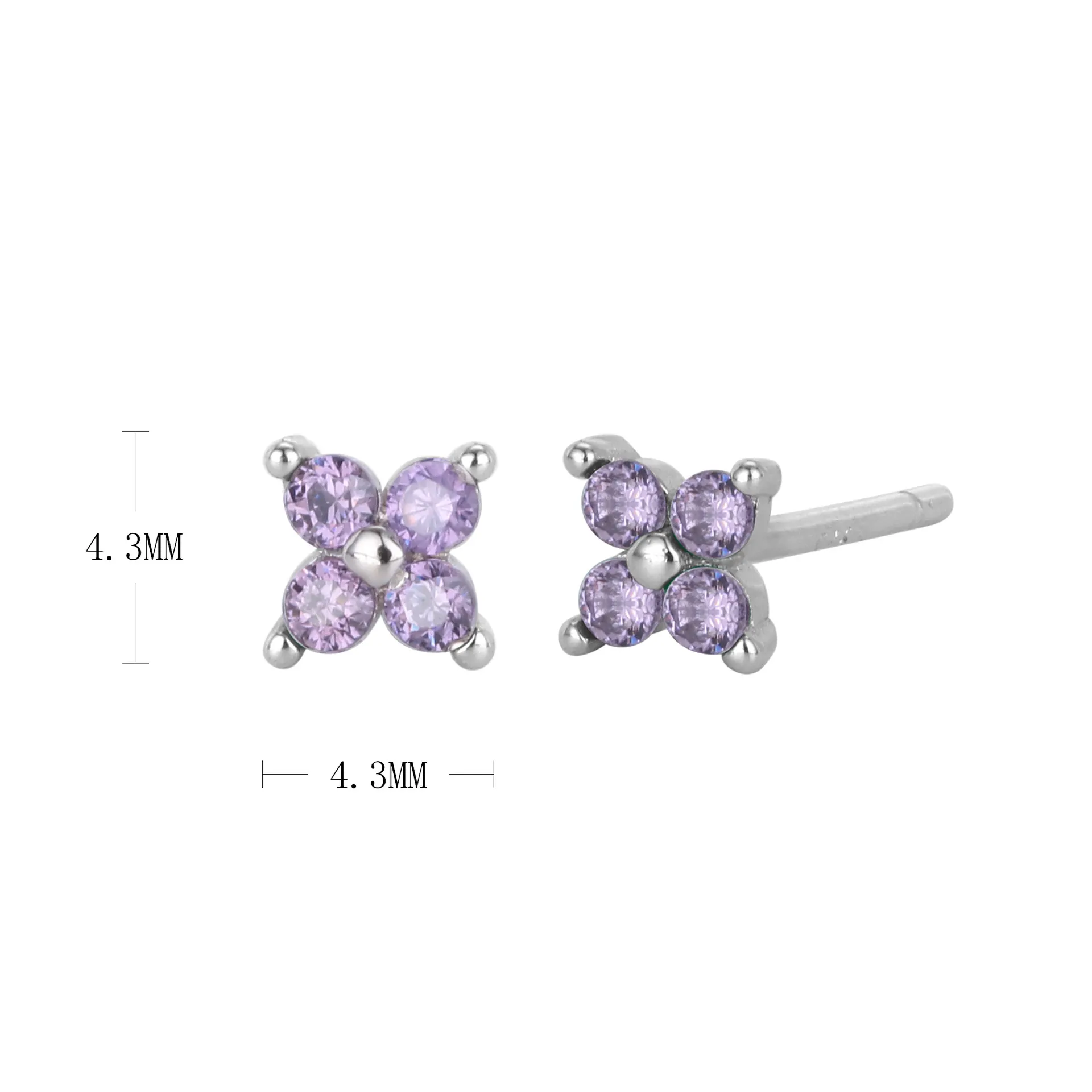 Crystal Clover Wholesale 925 Sterling Silver - Crystal Clover