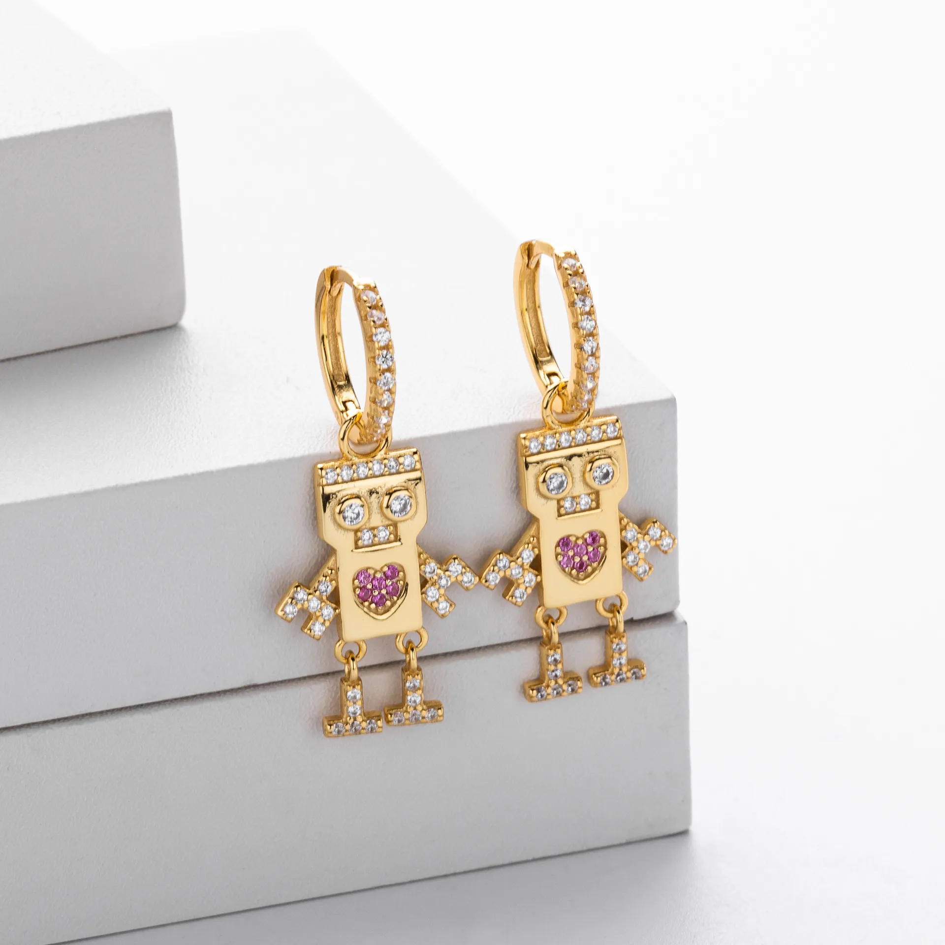 RoboLove - Sterling Silver Earrings!!1900547902-0-cib