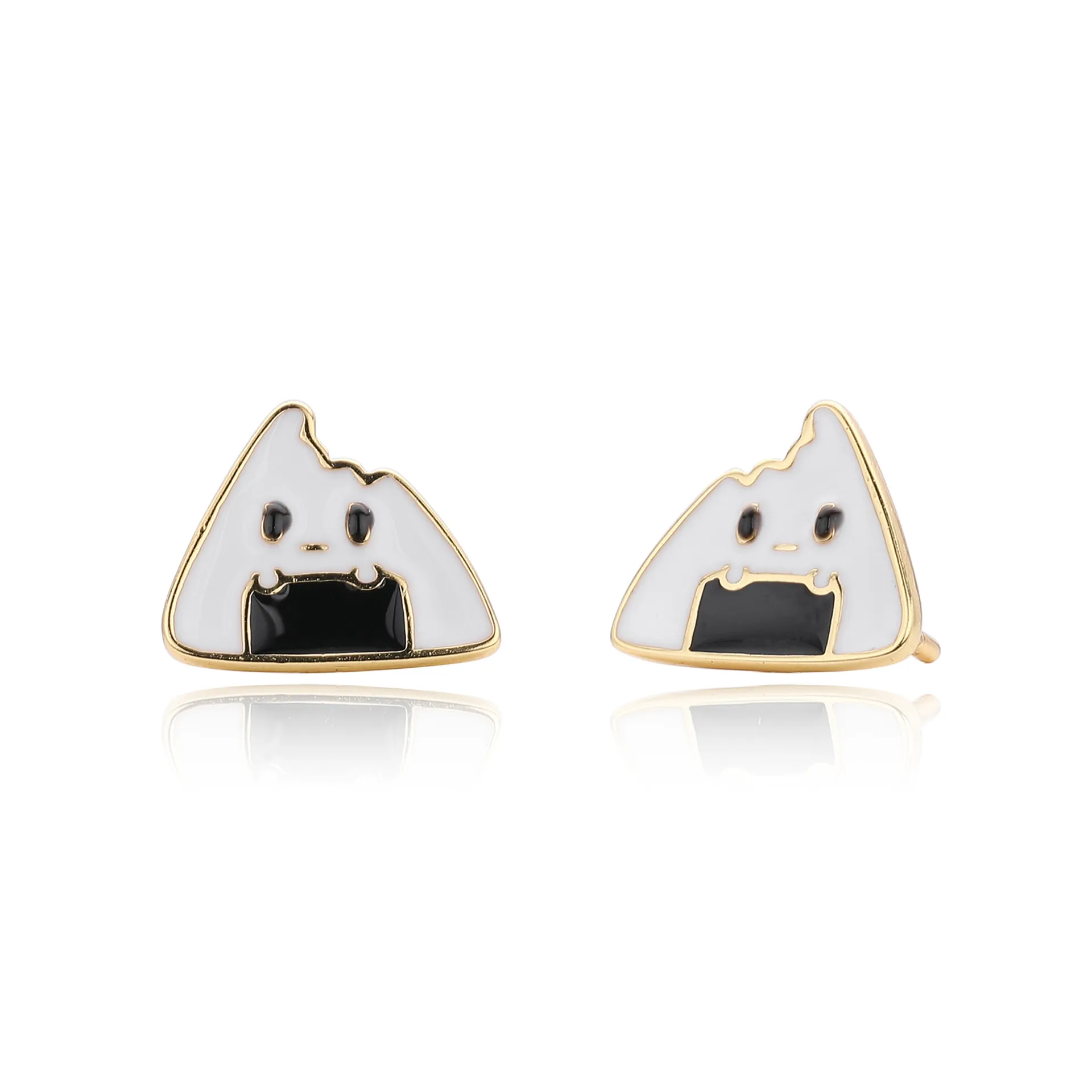 Kawaii Onigiri – stud earrings !!1900547902-0-cib